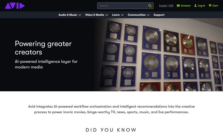 Zrzut ekranu avid.com