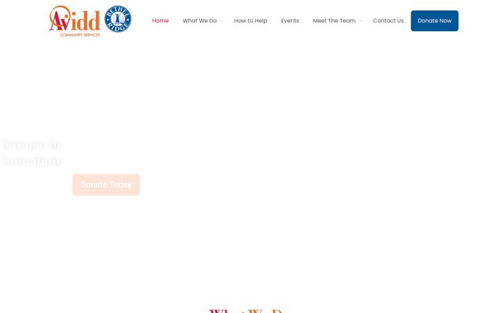 Screenshot of aviddnj.org