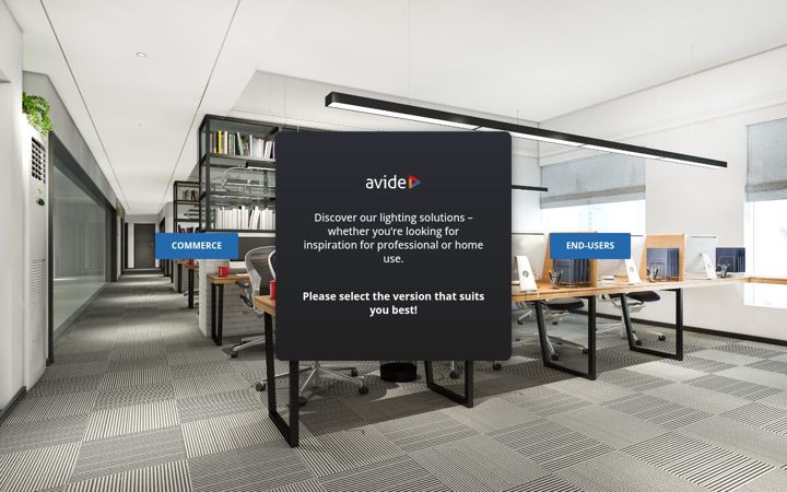 Screenshot of avidelighting.com