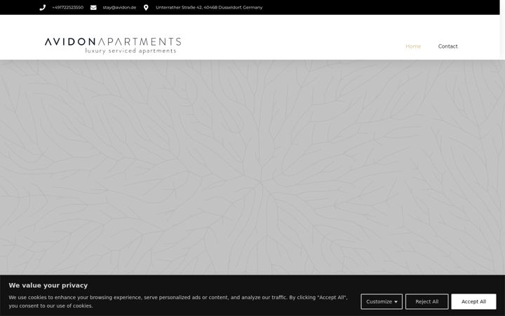 Screenshot of avidon.de