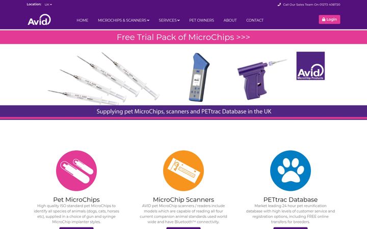 Screenshot of avidplc.com
