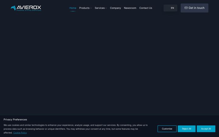 Screenshot of avierox.com