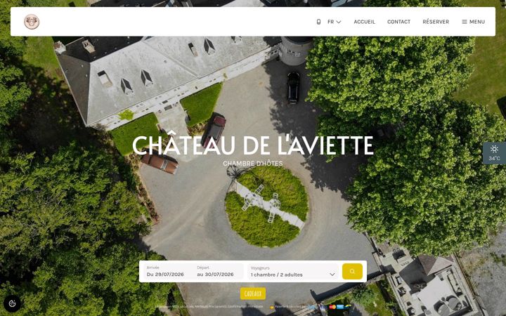 Screenshot of aviette.eu