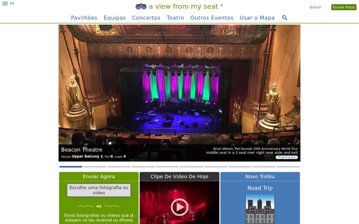 Screenshot of aviewfrommyseat.pt