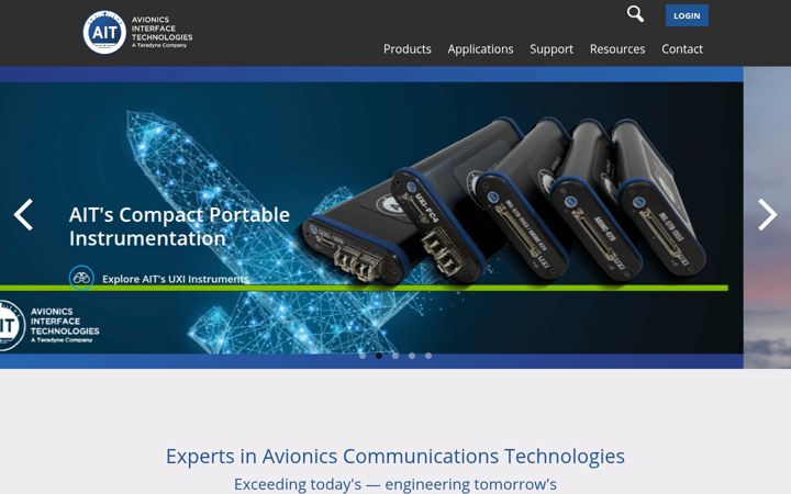 Screenshot of aviftech.com