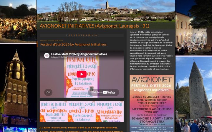 Screenshot of avignonet-lauragais.net