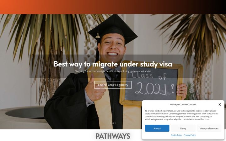 Screenshot of avikaoverseas.com