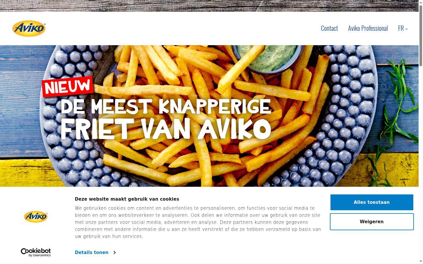 Screenshot tal-banner tal-kunsens muri qabel kwalunkwe interazzjoni