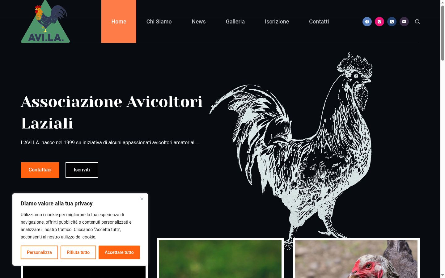 Sutikimo reklamjuostės, rodytos prieš bet kokią sąveiką, ekrano kopija