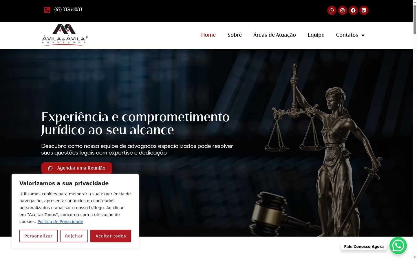 Screenshot του banner συγκατάθεσης που εμφανίστηκε πριν από οποιαδήποτε αλληλεπίδραση