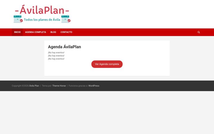 Screenshot of avilaplan.com