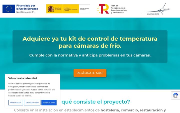 Screenshot of avilesalimentacionsegura.es