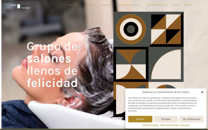 Screenshot of avilesconcept.com