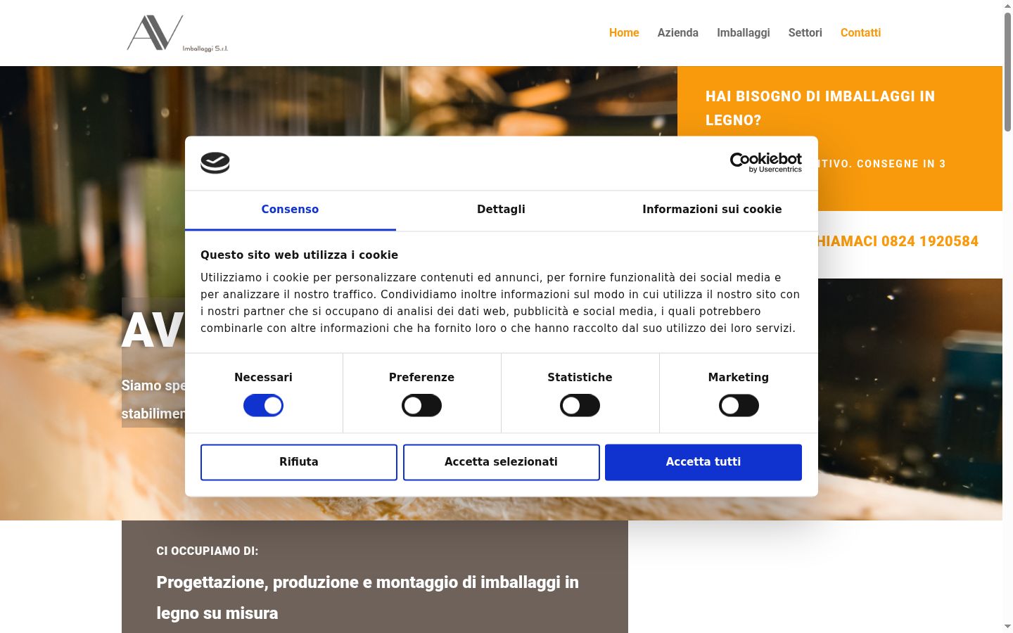 Captură de ecran a bannerului de consimțământ afișat înainte de orice interacțiune
