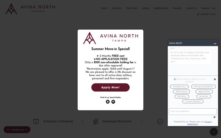 Screenshot of avinanorthfl.com