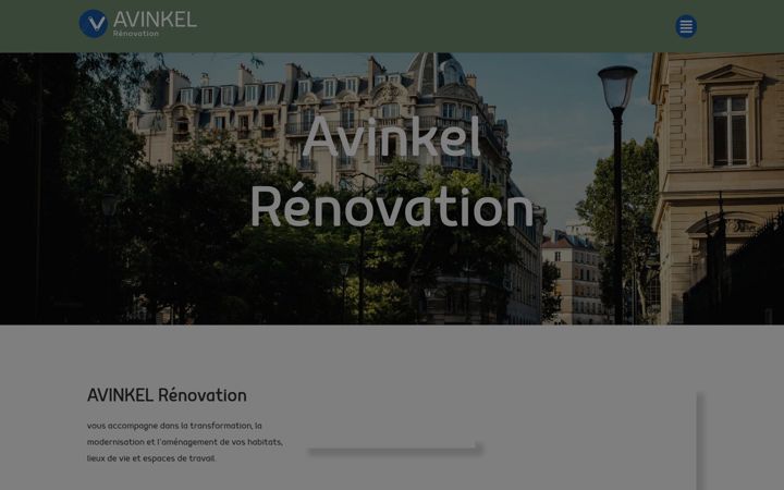 Capture d'écran de avinkel-renovation.fr