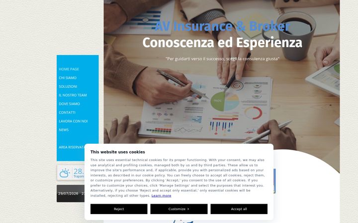 Screenshot of avinsurancebroker.it