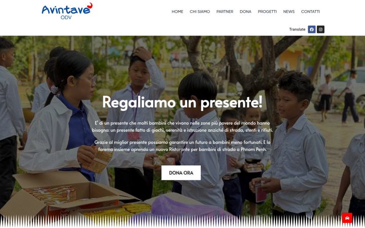 Screenshot von avintave.org