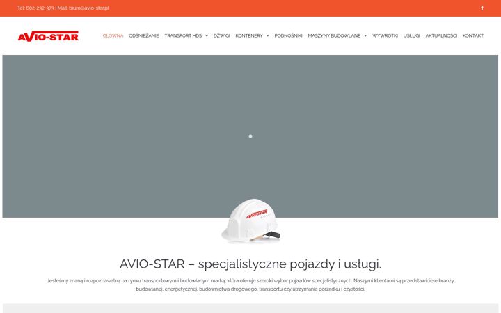 Screenshot of avio-star.pl