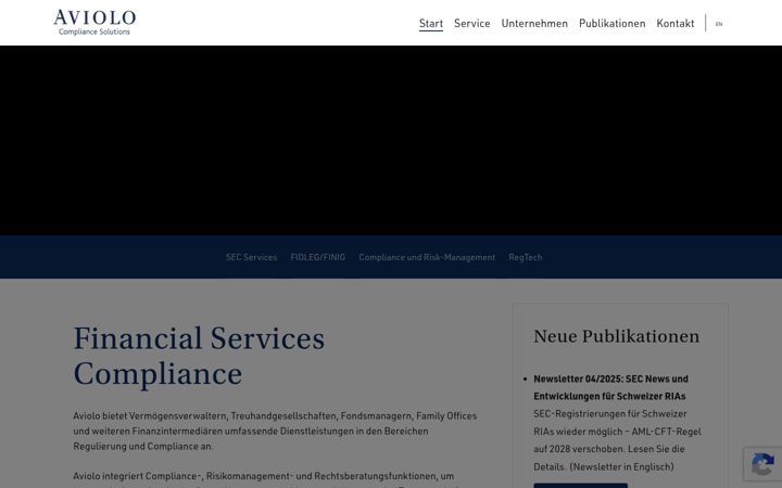 Screenshot of aviolo.ch