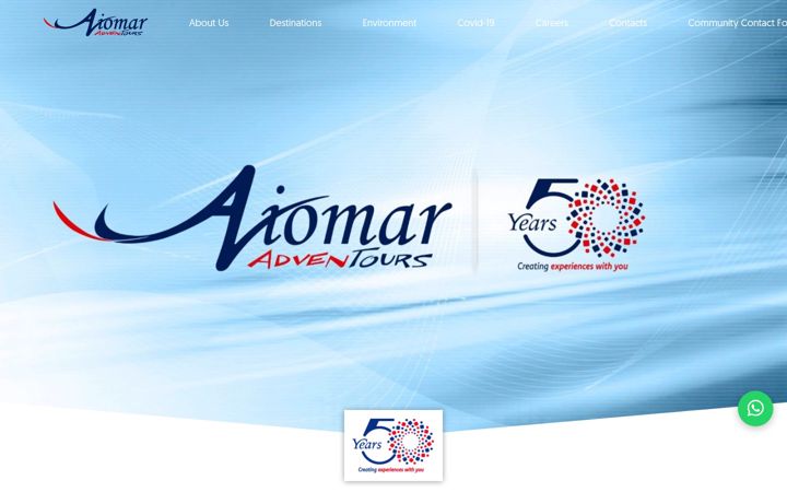 Screenshot of aviomar.com