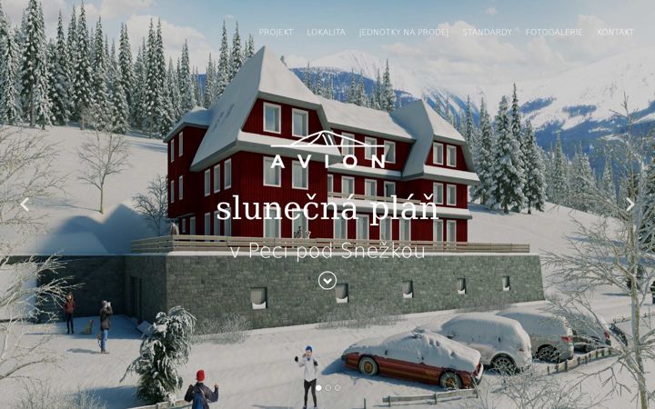 Screenshot of avion-pec.cz