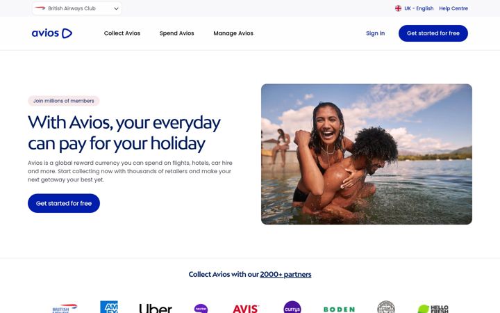 Ekrano kopija avios.com