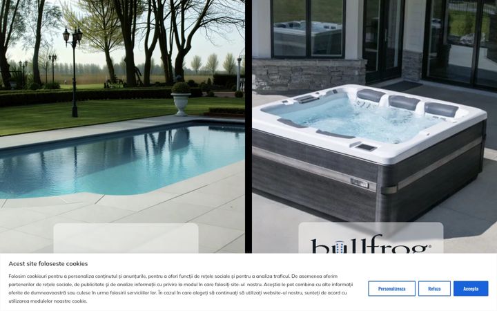 Screenshot of avipiscine.ro