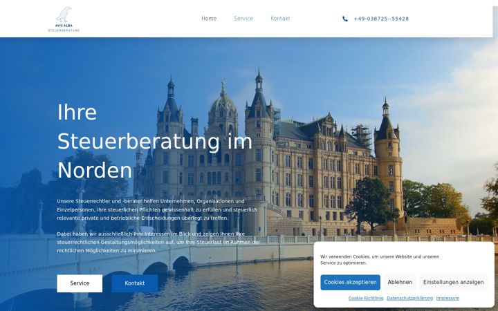 Screenshot of avis-alba.de