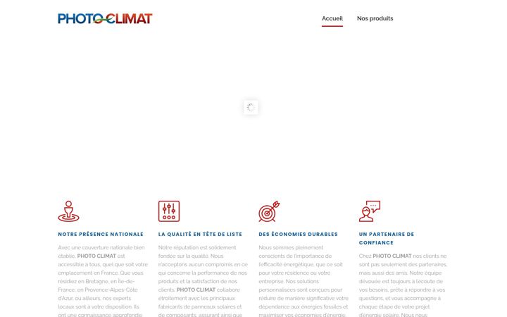 Capture d'écran de avis-photoclimat.fr