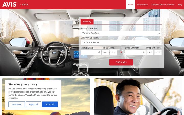 Screenshot of avis.la