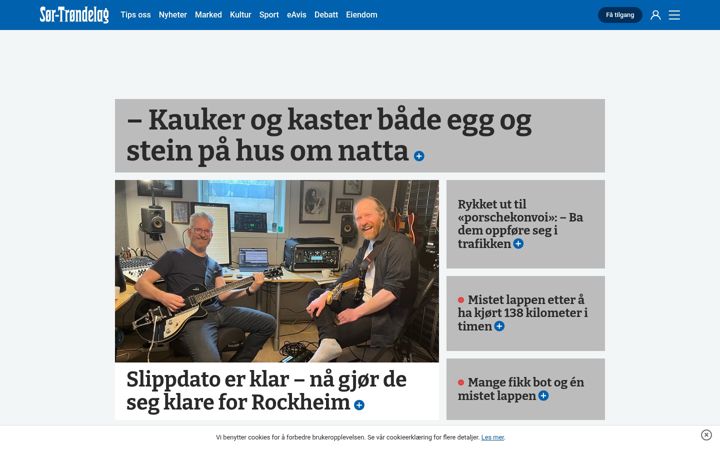 Screenshot of avisa-st.no