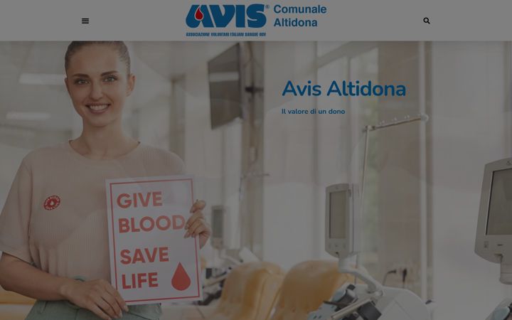 Captură de ecran a avisaltidona.it