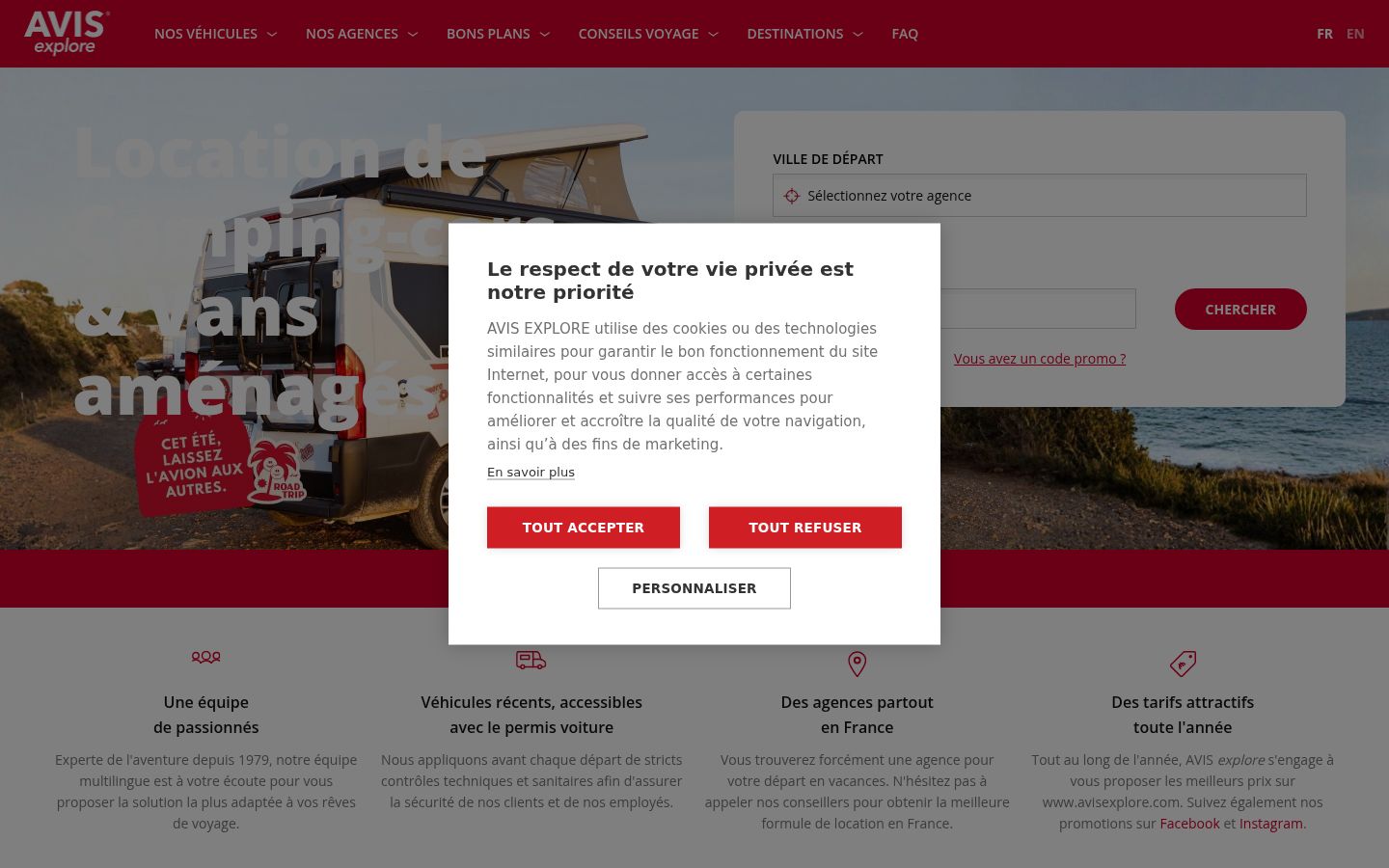 Sutikimo reklamjuostės, rodytos prieš bet kokią sąveiką, ekrano kopija