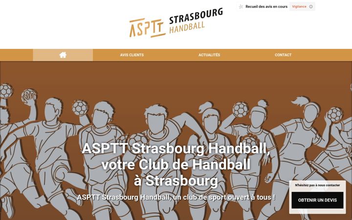 Capture d'écran de avisclient-asptt.fr