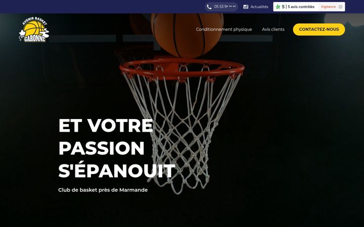 Screenshot of avisclient-gab.com