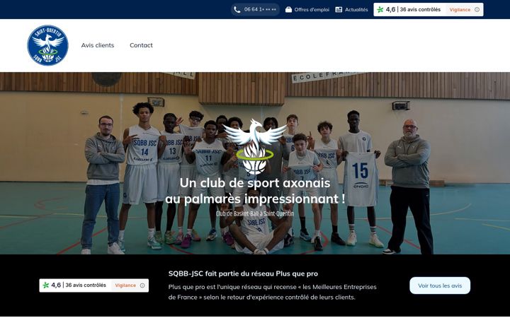 Screenshot of avisclient-sqbb-jsc.fr