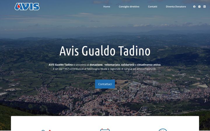 Screenshot of avisgualdotadino.it