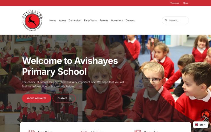 Screenshot of avishayes.co.uk