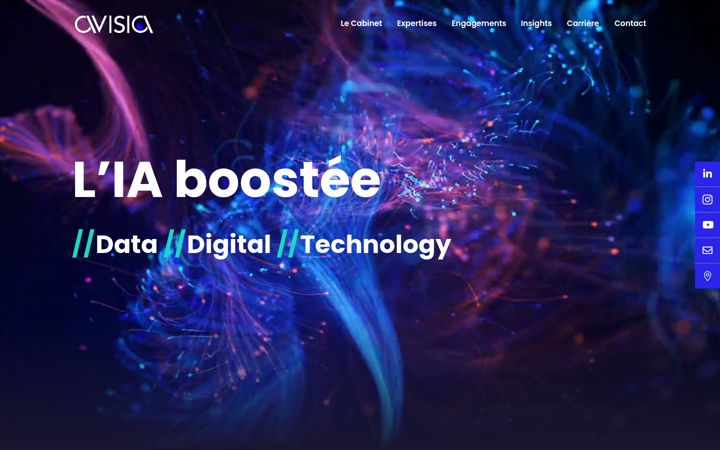 Screenshot of avisia.fr