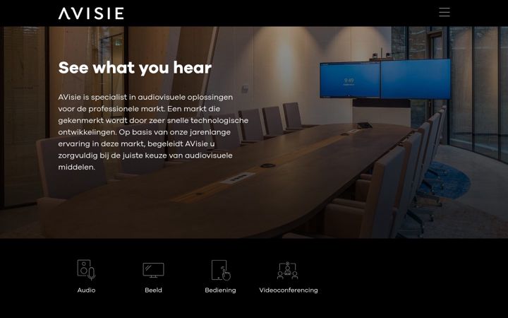 Screenshot of avisie.nl