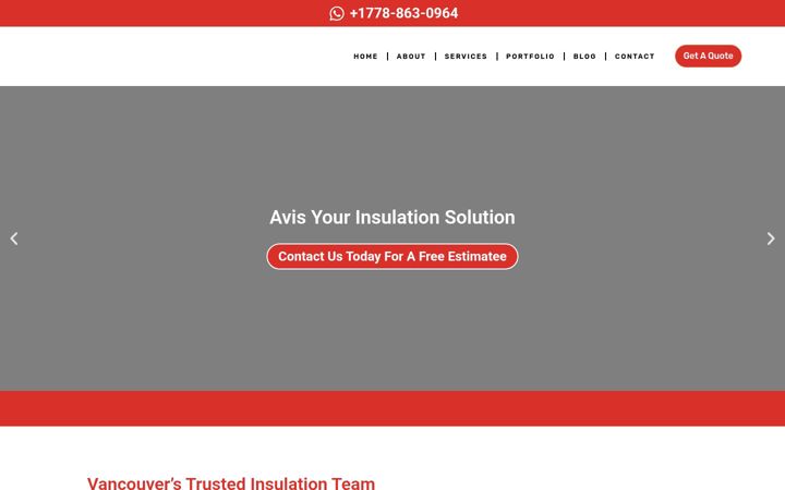 Ekrānuzņēmums no avisinsulation.ca