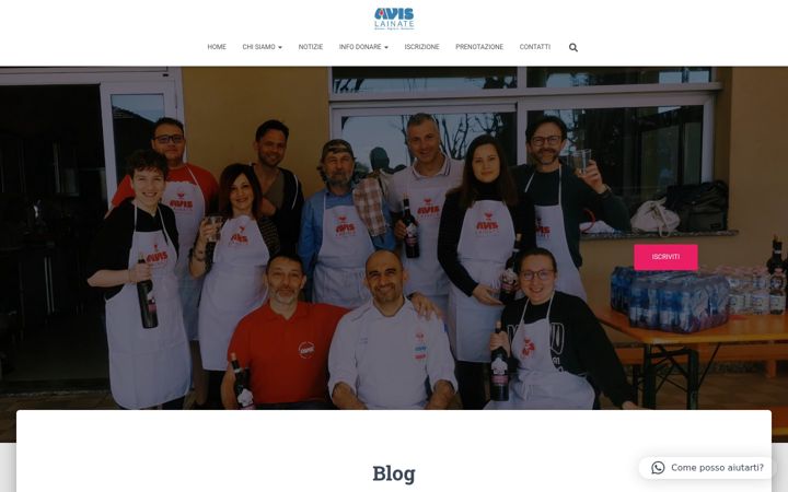 Screenshot of avislainate.it