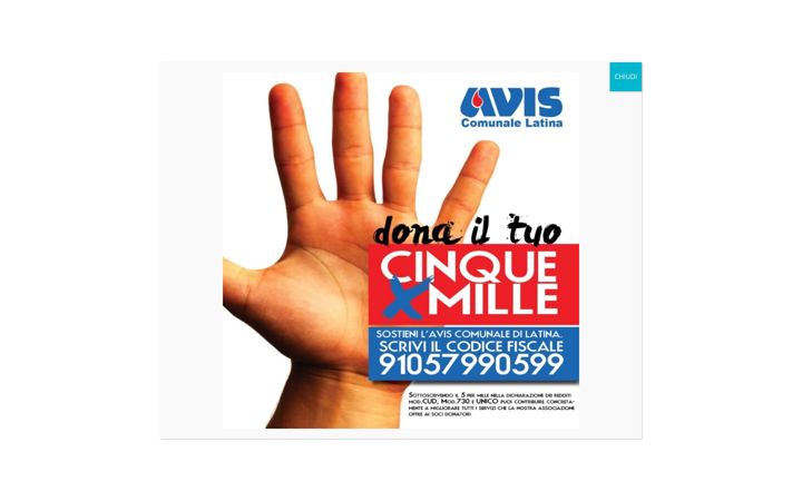 Screenshot of avislatina.it