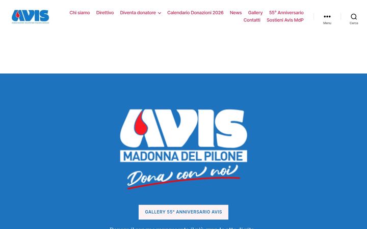 Screenshot of avismdp.it