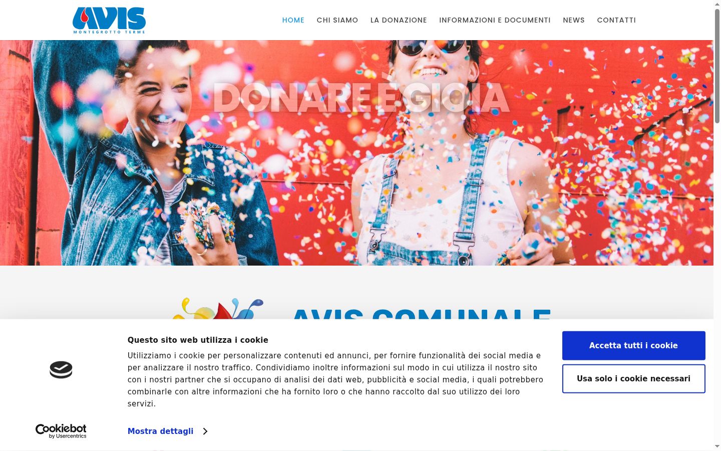Screenshot van de toestemmingsbanner zoals getoond vóór enige interactie