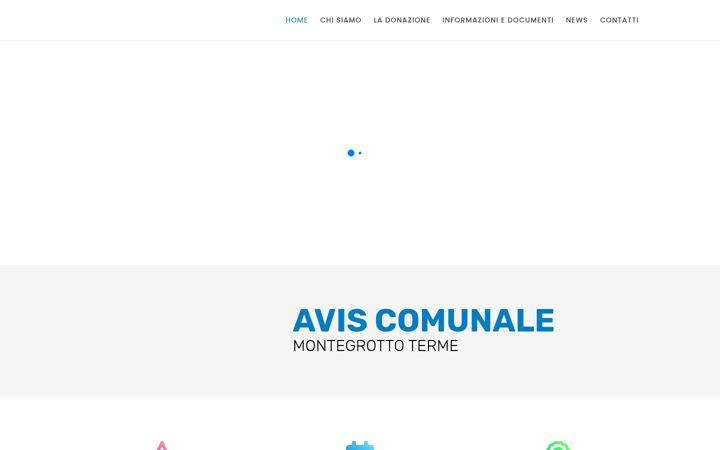 Screenshot of avismontegrotto.it