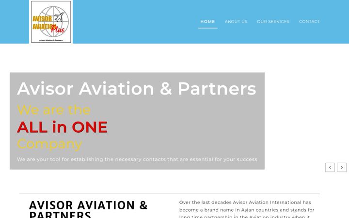 Screenshot of avisor-consulting.com
