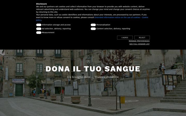 Screenshot of avispetilia.it