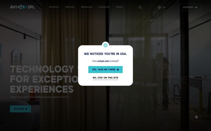Screenshot of avispl.in